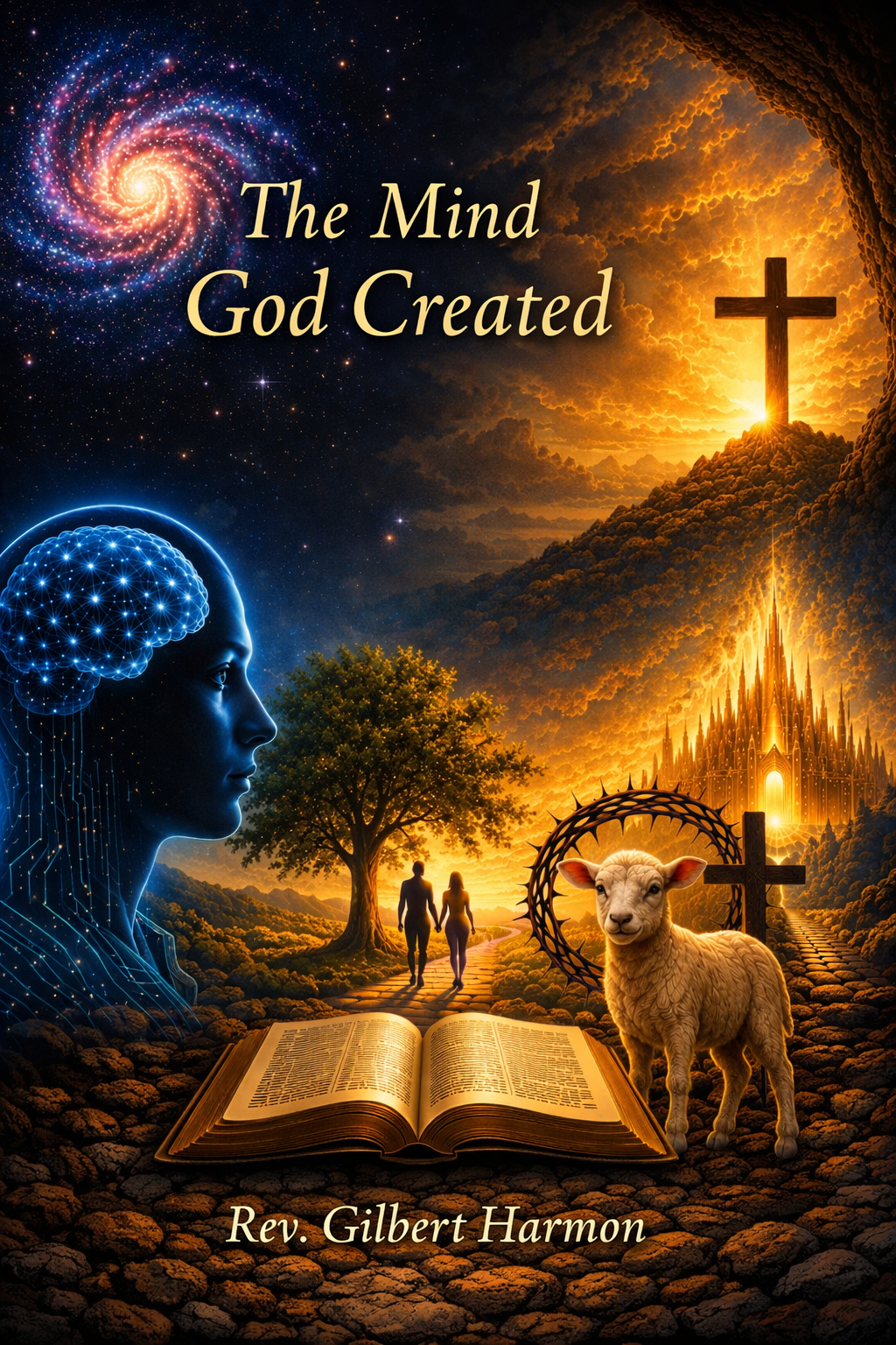 The Mind God Created book cover by Rev. Gilbert Harmon — click to buy on Amazon